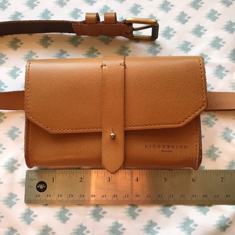 NWOT Liebeskind genuine leather belt bag